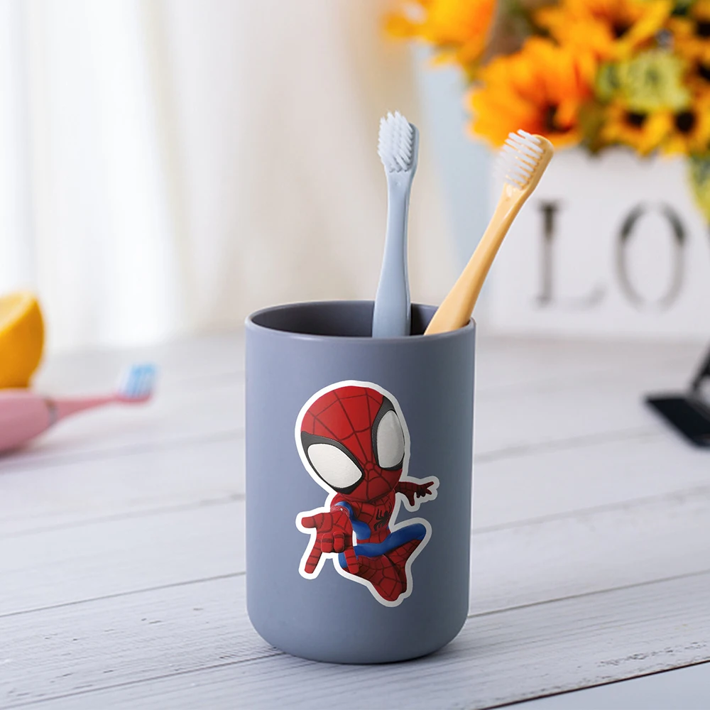 10/30/50PCS Spider-Man and His Amazing Friends Disney Marvel Stickers Cartoon Decals Toys Skateboard Laptop Phone Kids Sticker
