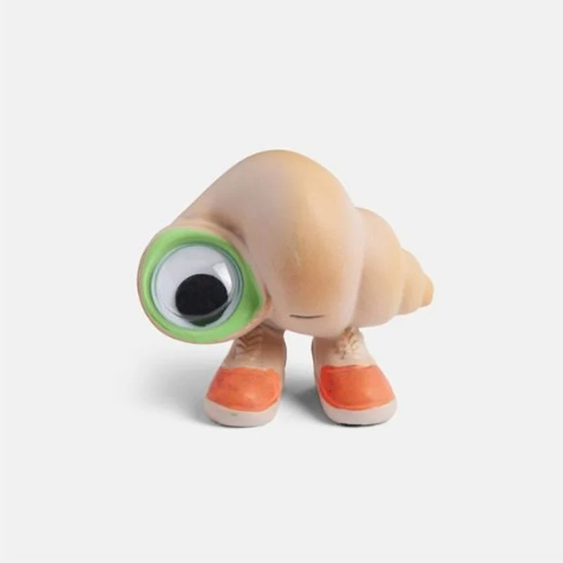 

3pcs Marcel The Shell With Shoes On Doll Miniature Collectible Figurine Cross-Border Best Seller Marquee Toy Figure Accessory
