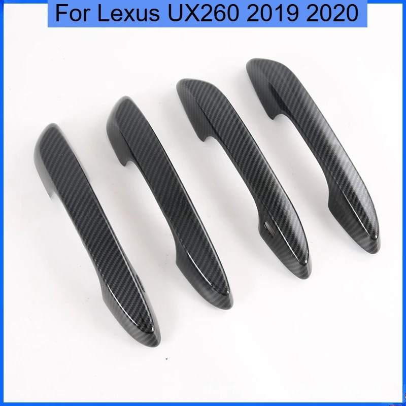 

Suitable for Lexus UX260 2019 2020 carbon fiber handle, door handle decorative ux outer handle modification