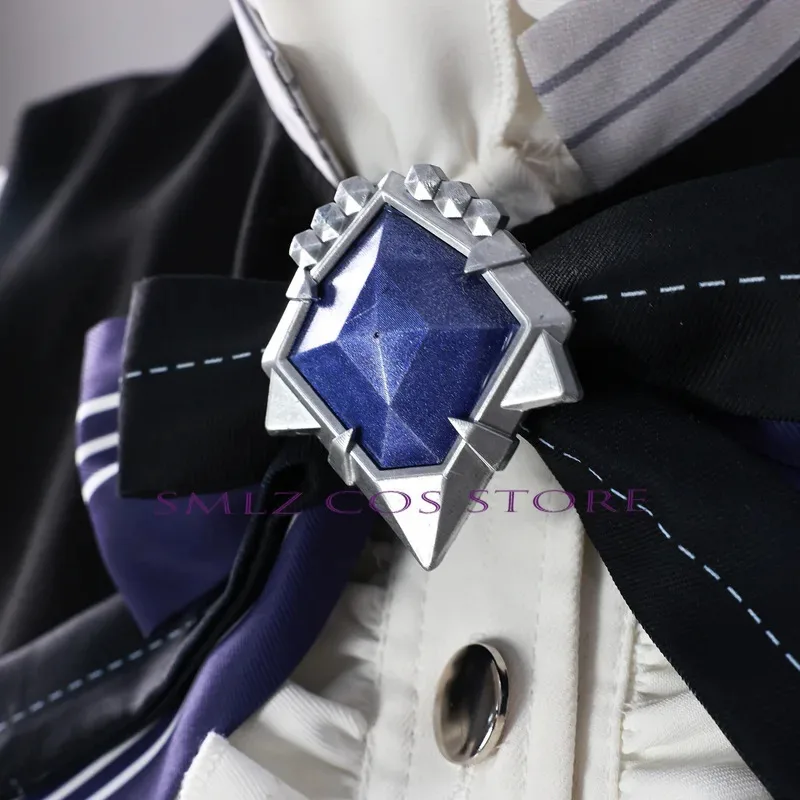 AIAI 2025 비비안 코스프레 게임 젠리스 존 제로 코스튬 가발 드레스 유니폼 슈트 할로윈 파티 의상 여성용 비비안 의상