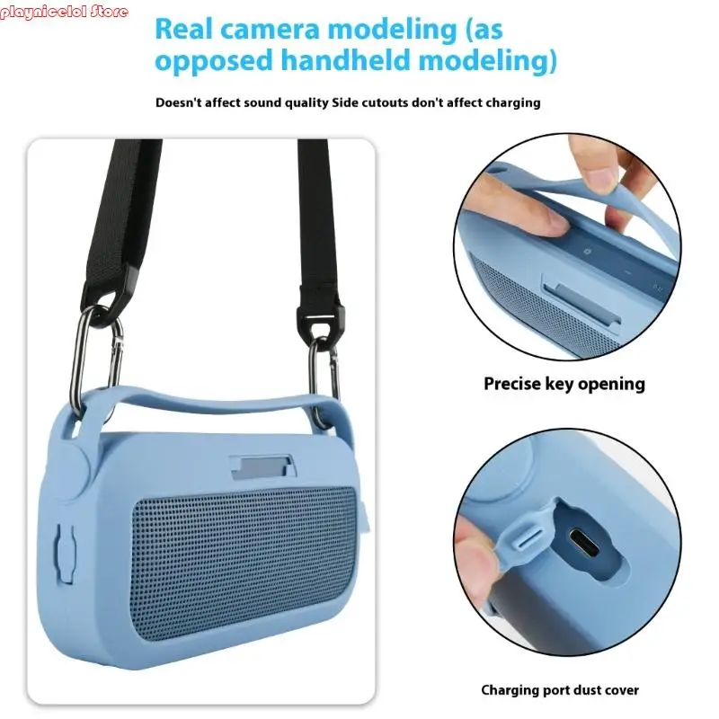 E8BA ochronne silikonowe osłonę skóry dla głośnika generacji SLF