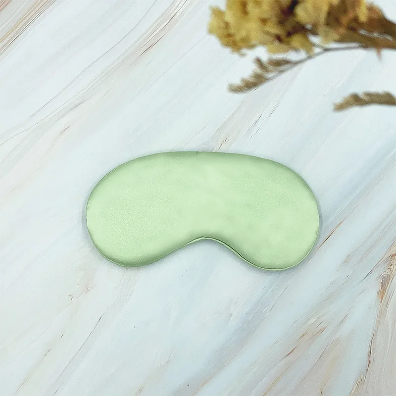 Máscara de dormir dupla face tipo seda para proteção ocular, bloqueio de luz para cochilo, viagens e viagens aéreas.