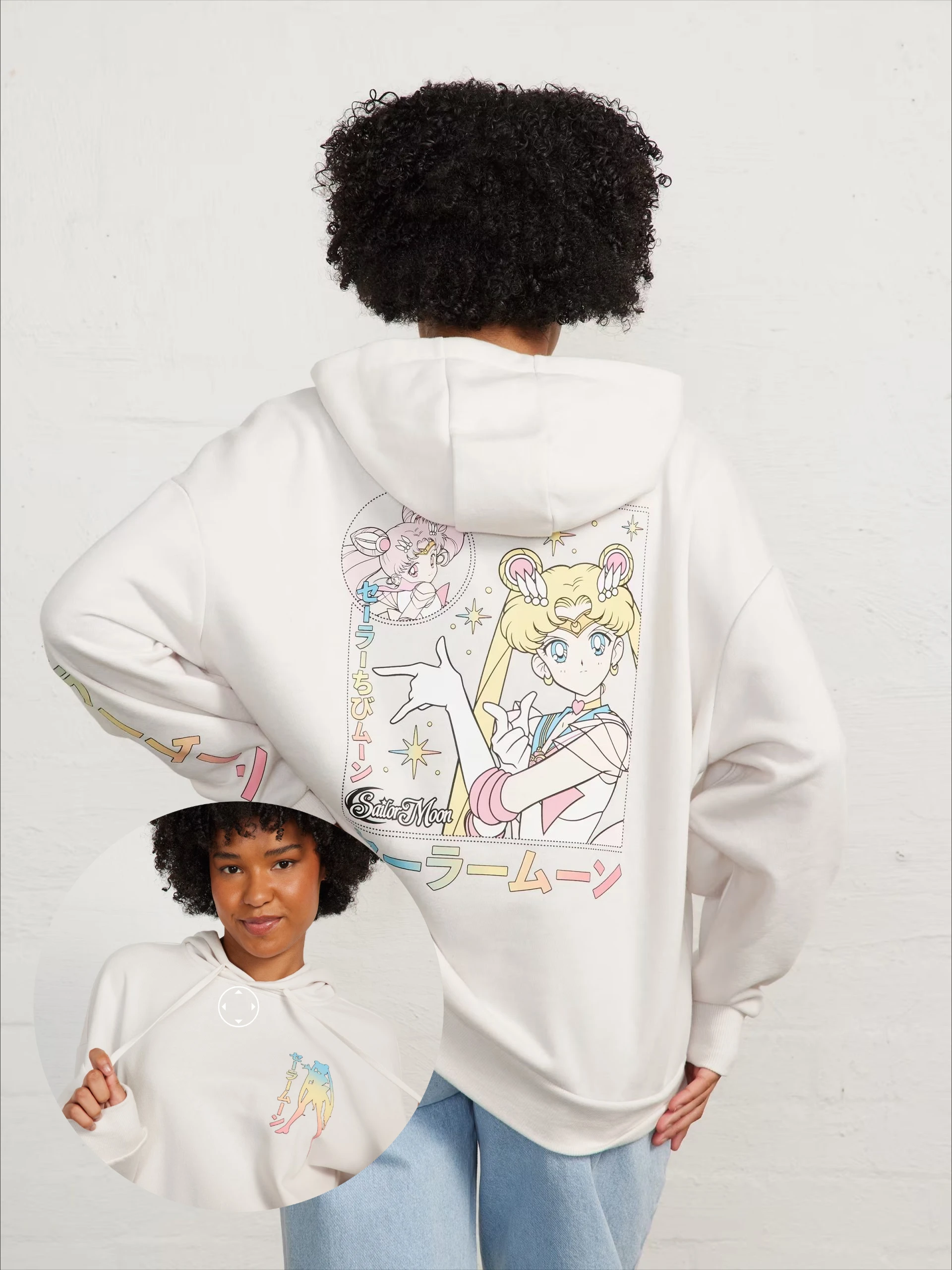 

Unisex Sailor Moon Hoodie Men Women Anime Pullover Sweatshirt Streetwear Oversized Casual Spring Autumn Fashion Hooded Y2k Tops