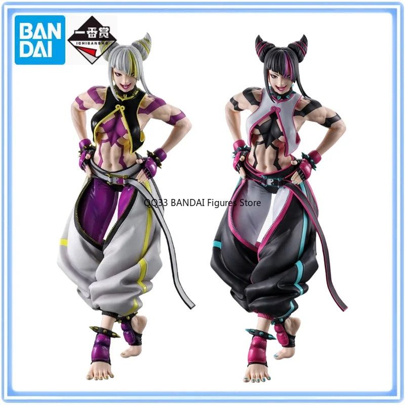 

BANDAI Original Ichiban Kuji Street Fighter 6 Han Juri MASTERLISE Figure Prize B Anime Action Figure Model Hobbies Collectible