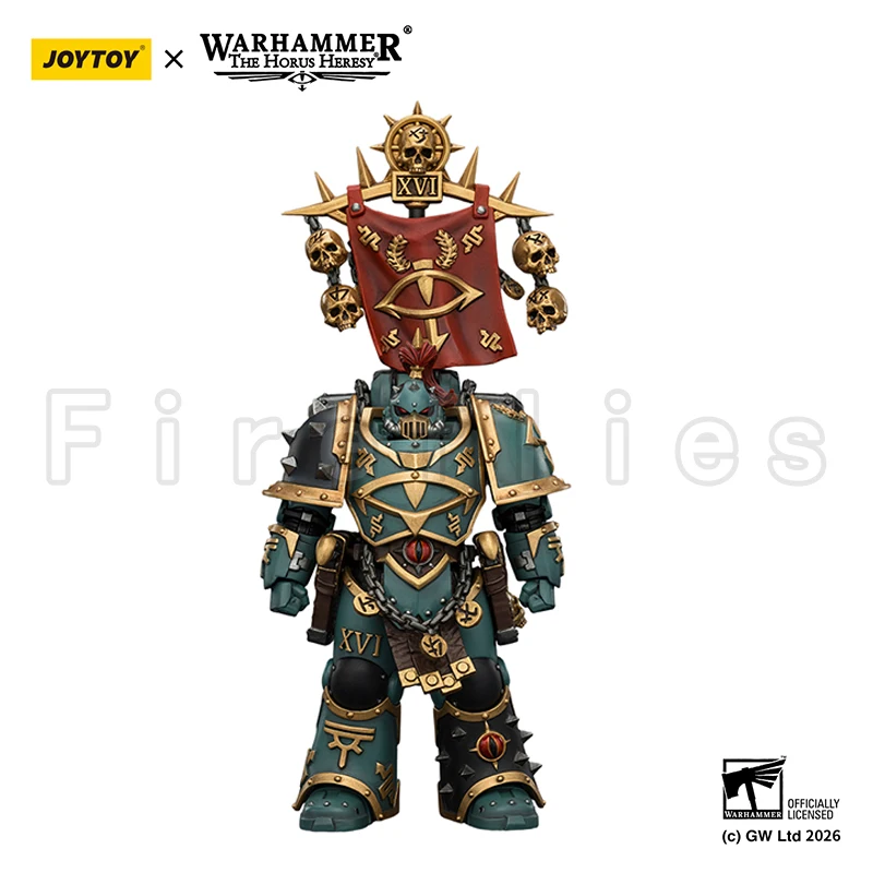 

1/18 JOYTOY Action Figure The Horus Heresy Vheren Ashurhaddon Master of the True Sons, with the Axe Serpentis Anime