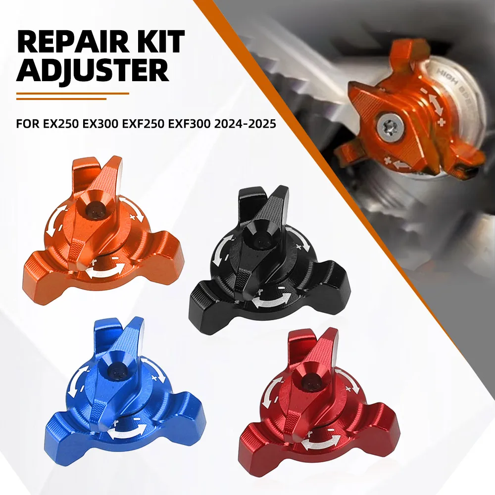 

For GasGas EX250 EX300 EXF250 EXF300 2024-2025 Motorcycle Rear Absorber Shock Adjuster Screws Accessories EW500F EX/EX F 250/300