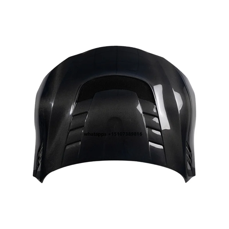 

New Black Carbon Fiber Front Hood for for A90 Retrofit Upgrade