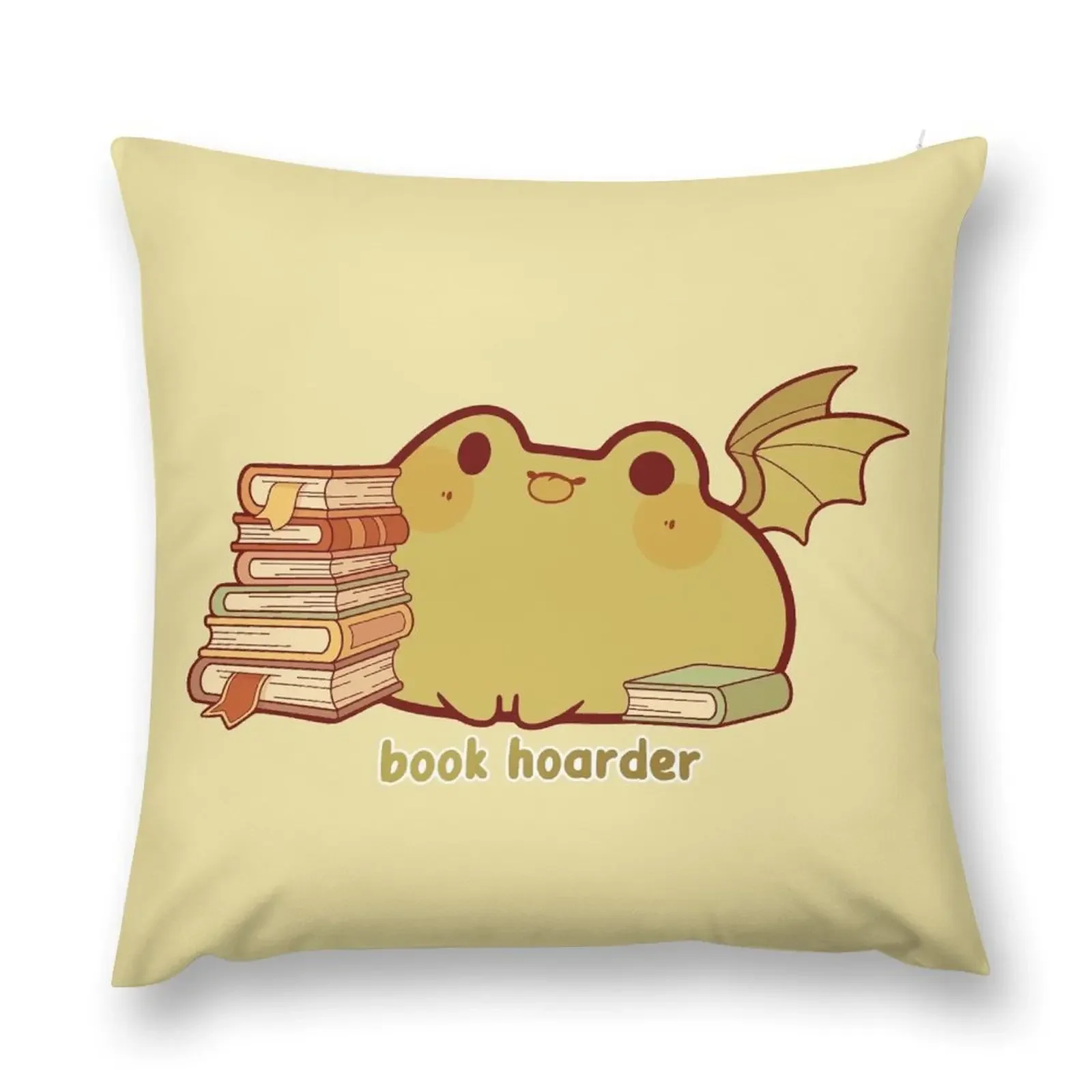 Book hoarder Throw Pillow christmas decorations for home 2025 Cushion Cover pillow