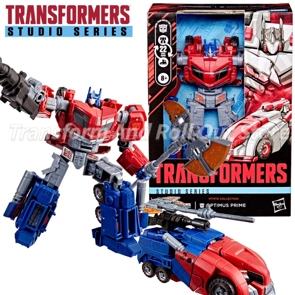 

In Stock Transformers Studio Series MTMTE Voyager War for Cybertron Optimus Prime Action Figure Model Toy Collection Hobby Gift