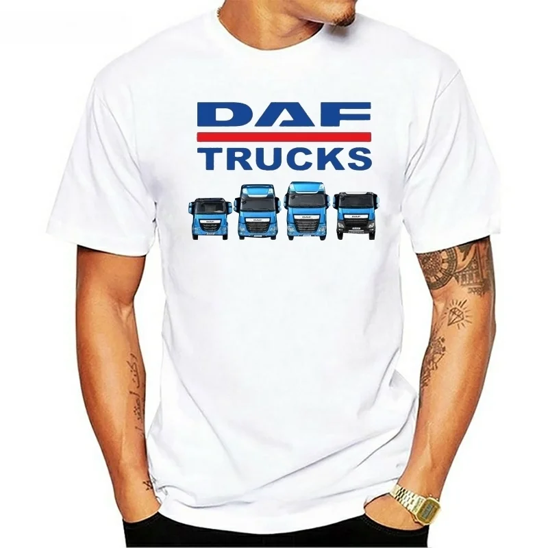 Daf LKW LKW Auto truck lkw Camion T-Shirt für Männer Frauen T-Shirt Designer Comics Männer T-Shirt Druck o Hals Kleidung