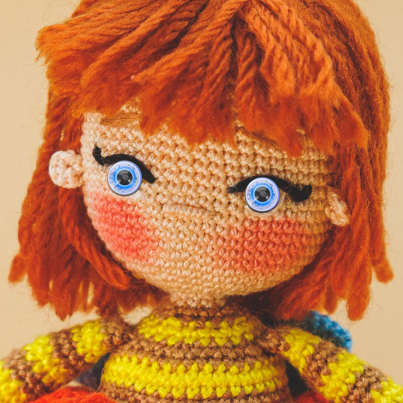 

100Pcs Resin Blue Evil Eye Beads Flat Back Creative DIY Jewelry Making Necklace Bracelet Kids Crafts Scrapbooking