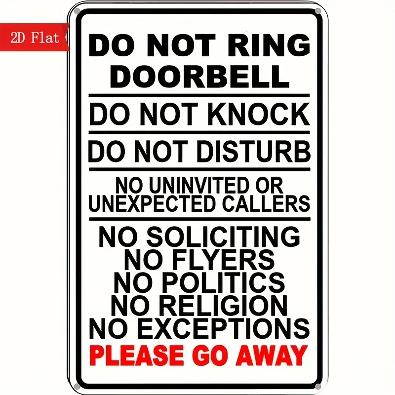 "Please Leave" Iron… - image