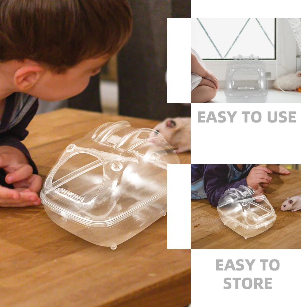 الهامستر الرمال الحمام الحيوانات الأليفة الصغيرة الرمال حمام حوض الاستحمام قفص هامستر اكسسوارات شينشيلا رمل صندوق حمام خنزير غينيا