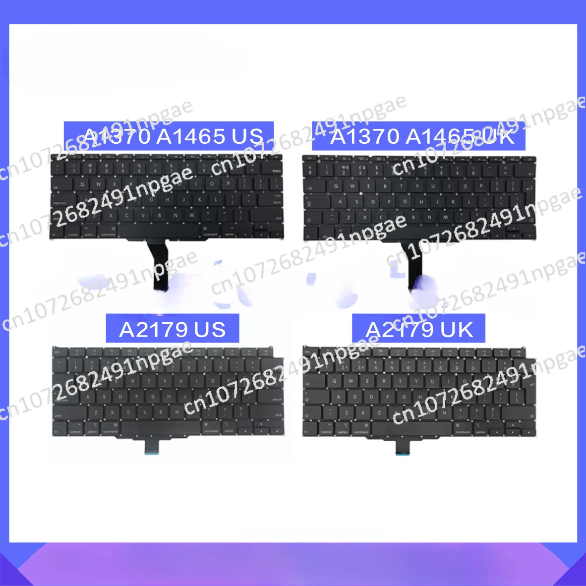 For MacBook A1369 A1466 A1465 A1370 A2337 A2179 A1534 Keyboard