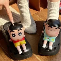 Grappige 3D Schoen Charmes Leuke Cartoon Kunststoffen Decompressie Rebound Diy Set Grens Decoratie Gesp Mannen Vrouwen Feestcadeaus