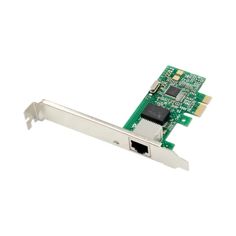

PCIe X1 to Single Port RJ45 Gigabit Ethernet NIC Network Card 1000M PCI-e RJ45 network card I211AT Chipset lan