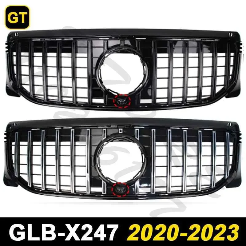 for X247 GLB 2020-2023 2024+ Mercedes Benz GLB180 GLB200 GLB220 GLB250 GT STAR Bumper Mesh Racing Grille