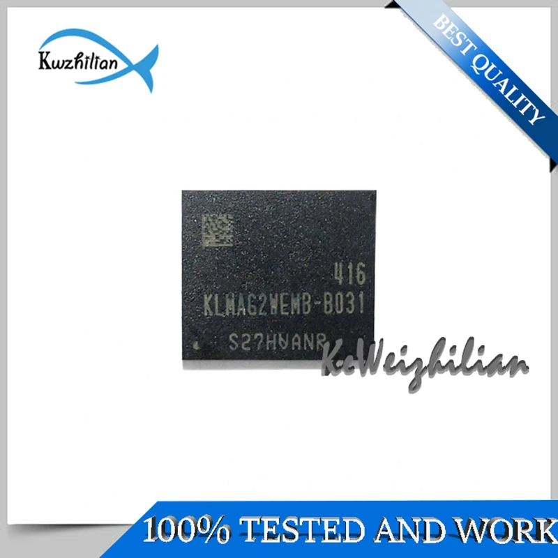 KLMAG2WEMB-B031  KLMAG2WEPD-B031  16GB  EMMC  Version 5.0  153FBGA  New original and Second hand Tested OK  Flash chips  IC