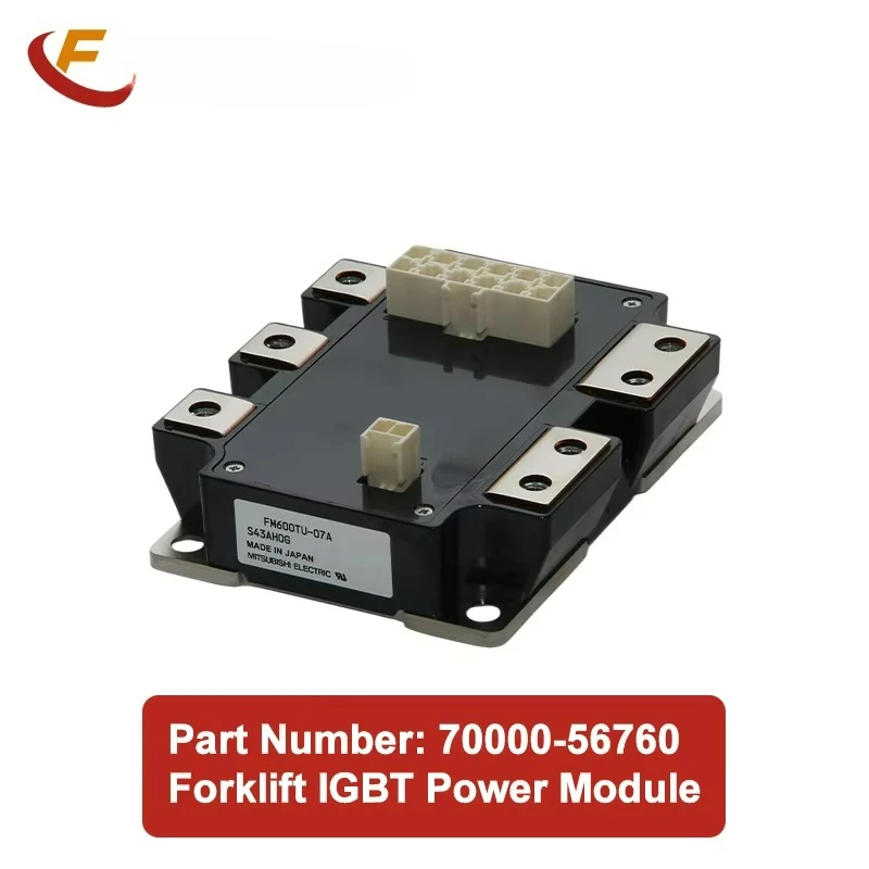 

OEM Electric Forklift Motor Controller Parts IGBT Power Module 70000-56760 for FM600TU-07A Nichiyu FB20-30-75 Komatsu FB20M-12