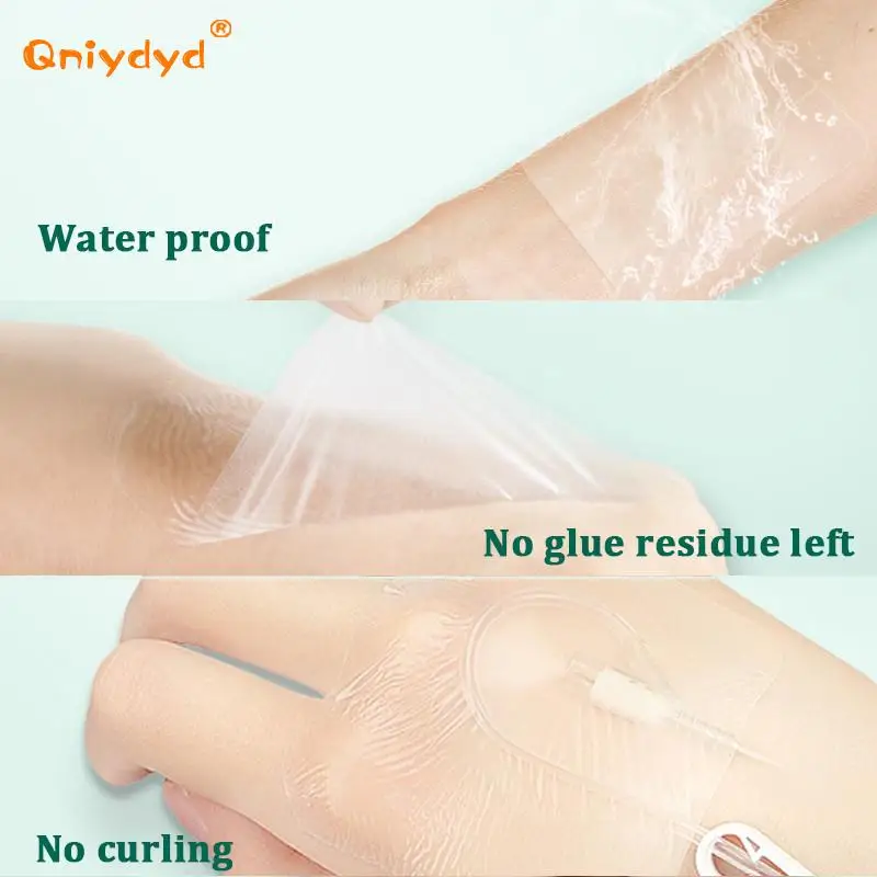 Transparent Dressing Patch for Picc Catheter Placement Sterile Dressing Patch Intravenous Catheter Fixed Patch Waterproof Patch