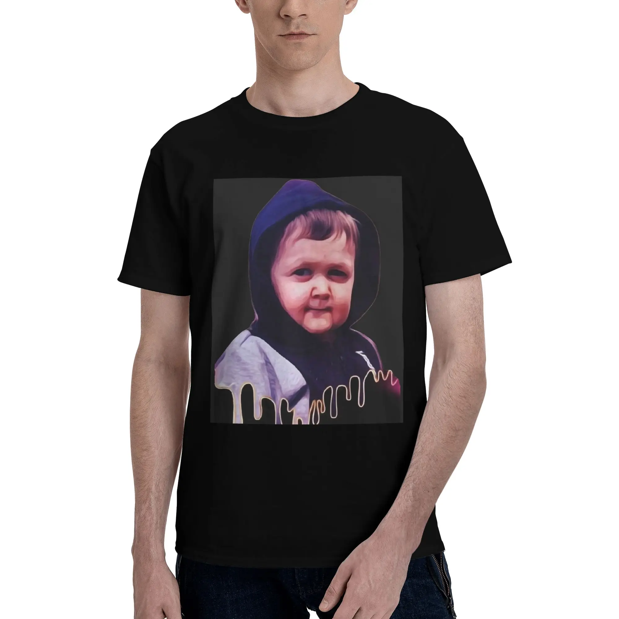 

Hasbulla Magomedov (2) футболка из 100% хлопка, мужские футболки большого размера, мужские футболки с круглым вырезом и коротким рукавом, S-6XL