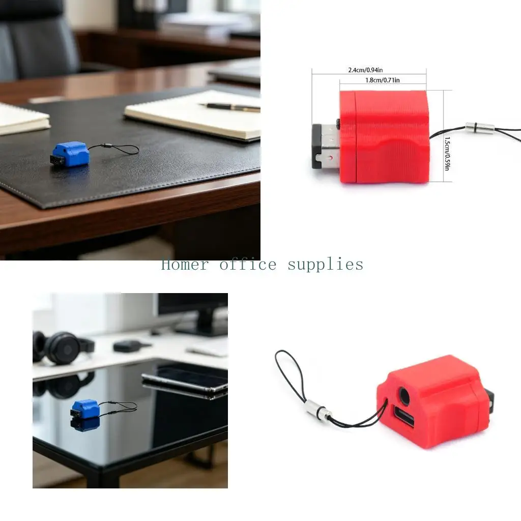 

K43B Game Device Power Cord Alternative With Type C Connection And 3 5mm Earpiece link For Portable System