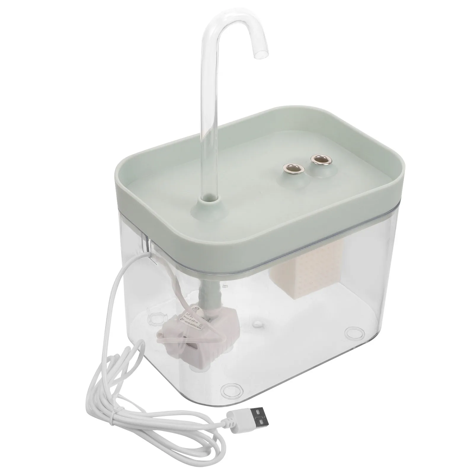 

Автоматический циркуляционный фонтанчик для воды для кошек, устойчивый к укусам и разбиванию, диспенсер для питья для кошек