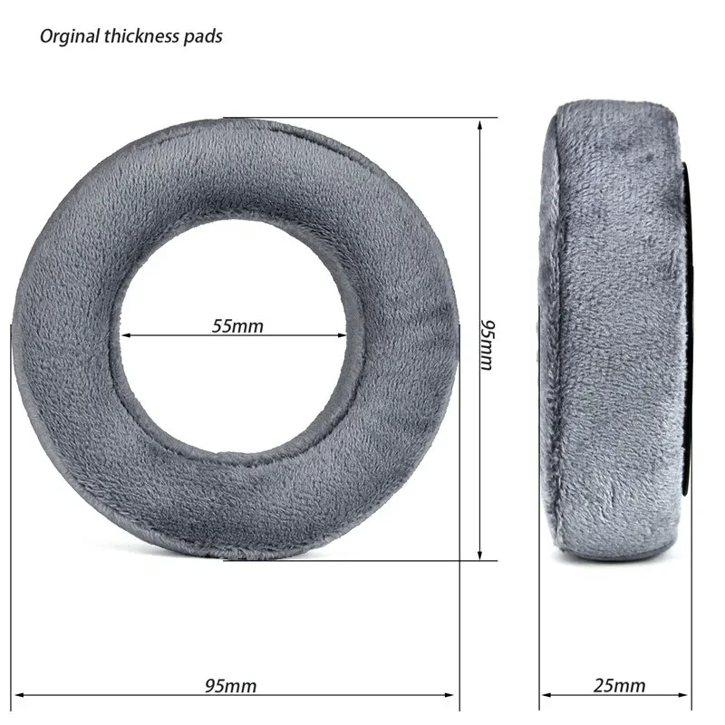 Auscultadores substituição Ear Pads, almofada, memória esponja, capa para Beyerdynamic, DT900, Prox, DT700, 1 par