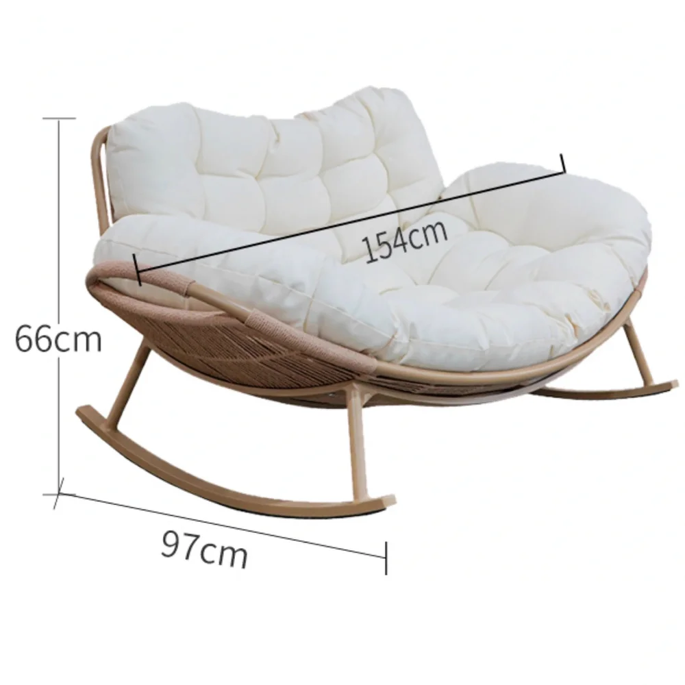 كراسي وسادة أريكة لغرفة المعيشة وغرفة النوم والألعاب كراسي مريحة مصممة هزازة فاخرة من Muebles Para El Hogar لتزيين المنزل