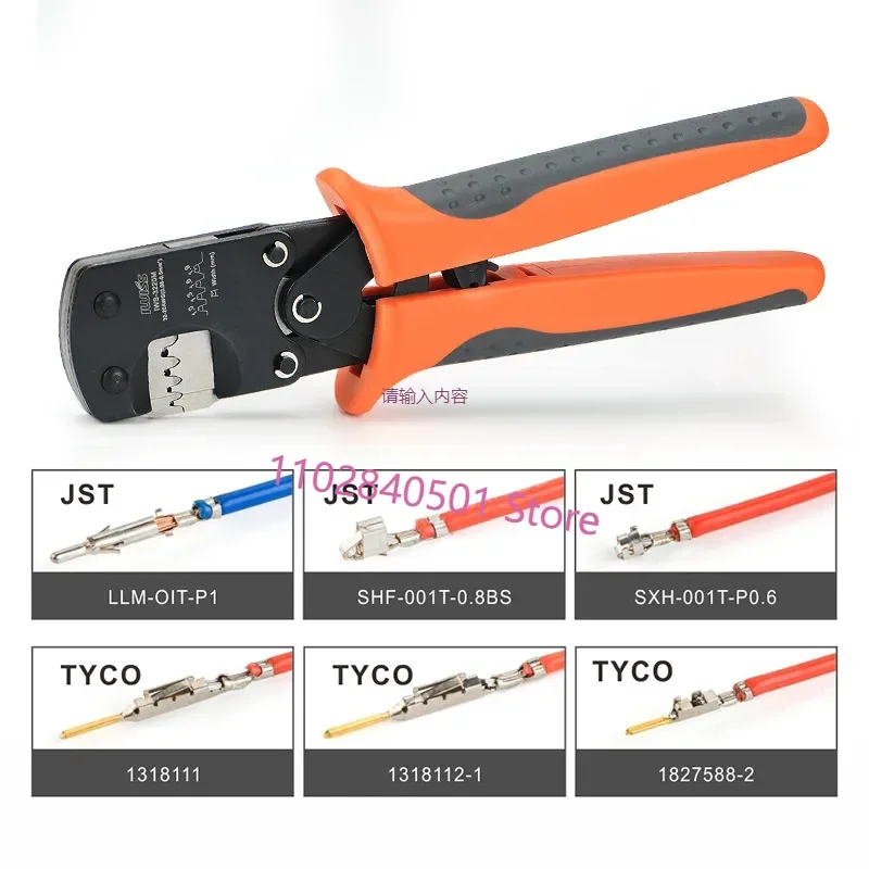 IWISS IWS-3220M Crimper Plier 0.03-0.52mm² 32-20AWG Micro Connector Ratecheting Crimping Tool Set 1470pcs PH2.0mm Terminals Kit