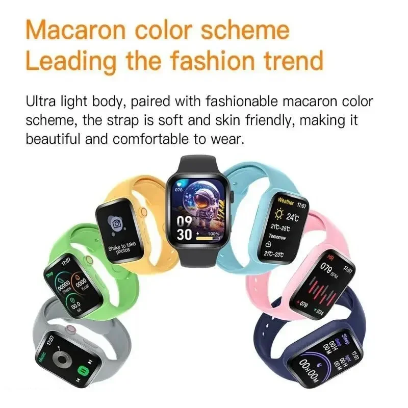 ​ ​ Orologio intelligente K69 Real Step: touch screen completo per uomo/donna con supporto Android/iOS BT ​ ​