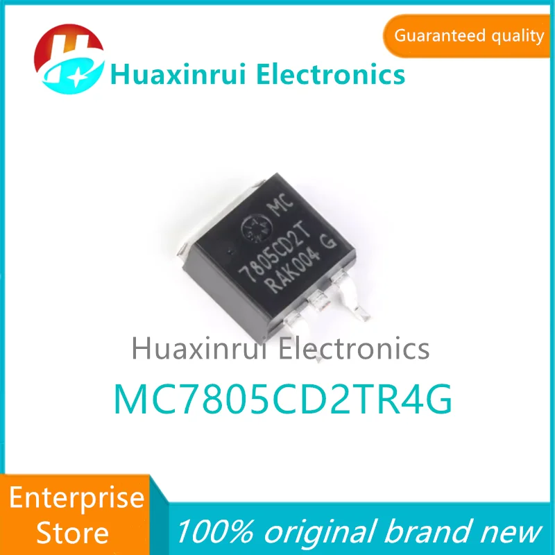 MC7805CD2TR4G TO-263-2 100% original brand new silk screen printed 7805CD2T 5V/1A positive output linear regulator chip MC7805CD