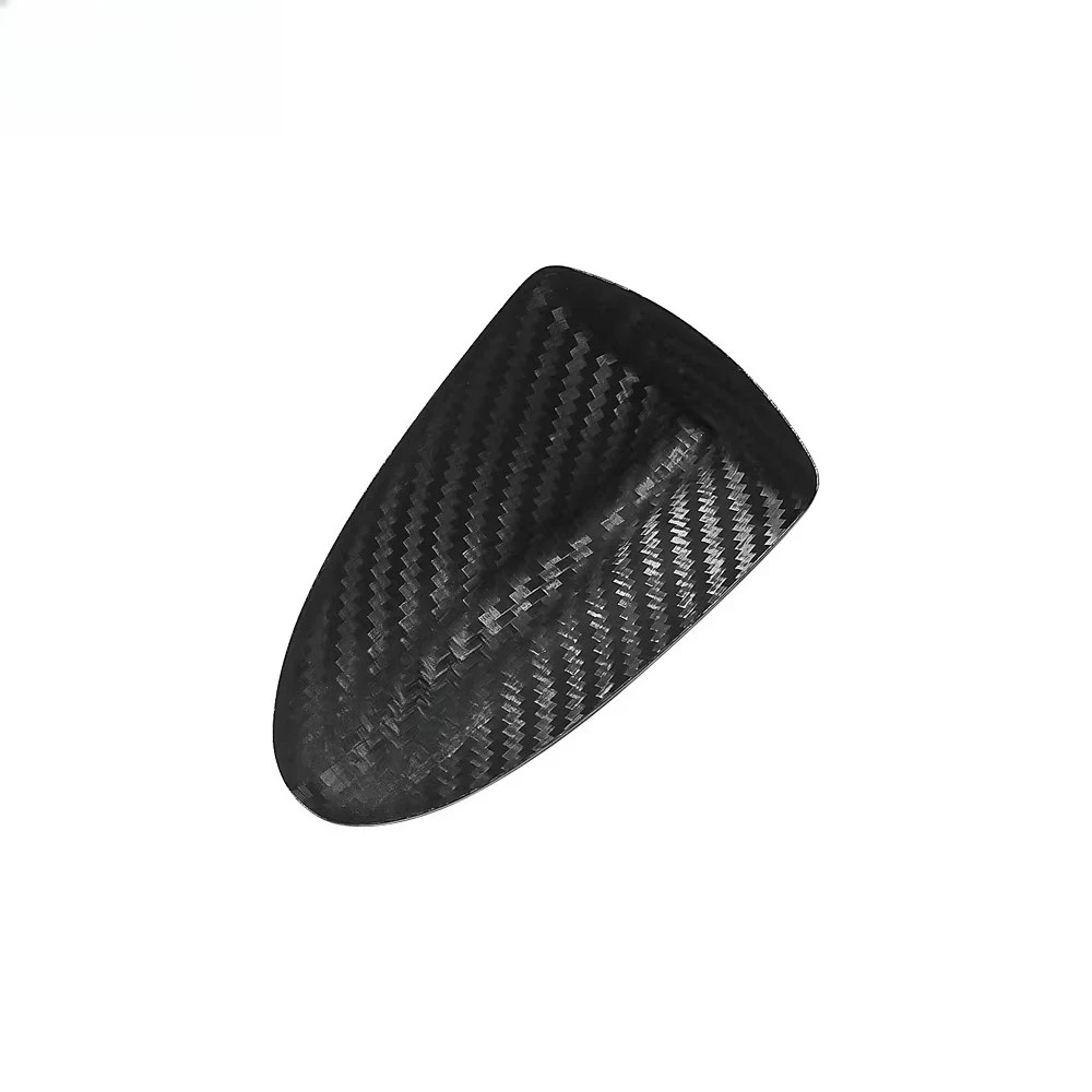 For Infiniti Q50 2014up Real Dry Carbon Shark Fin Roof Antenna Cover Car Exterior Accessories
