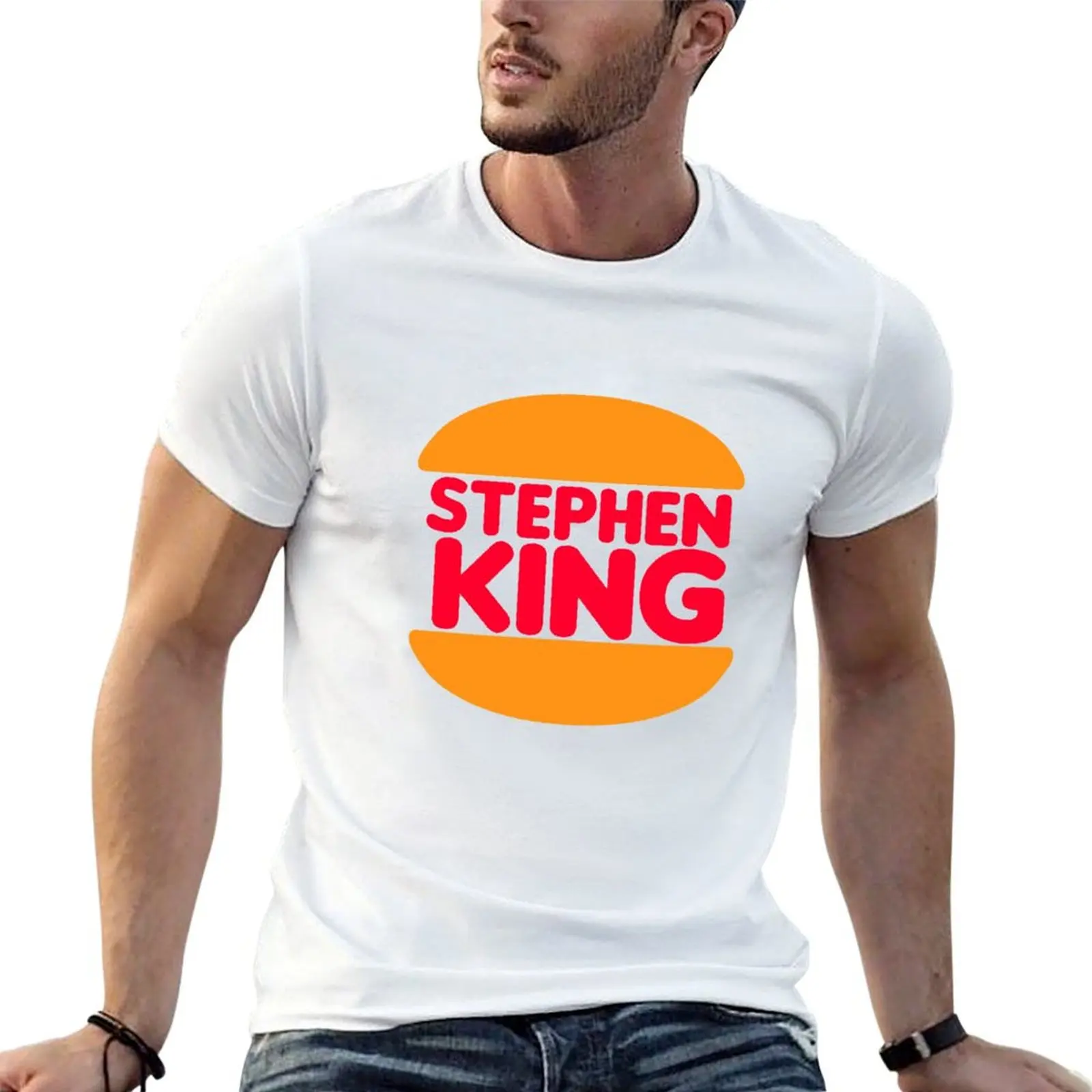 Stephen Burguer K. T-Shirt Casual Work Wear T-Shirt