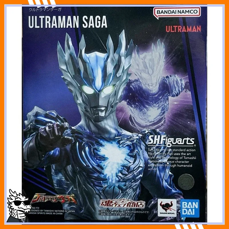 

Pre-sale Bandai Soul Limited SHF Ultraman Saiga Legend SAGA Mysterious Four Action Figures Toys Gifts