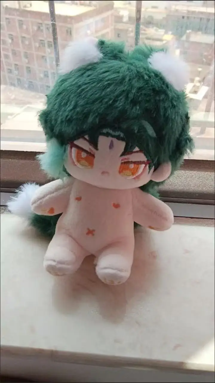 Pas d'attributs monstre mignon étoile peluche 10 cm poupée en peluche habiller Cospslay Anime jouet Figure cadeaux de noël