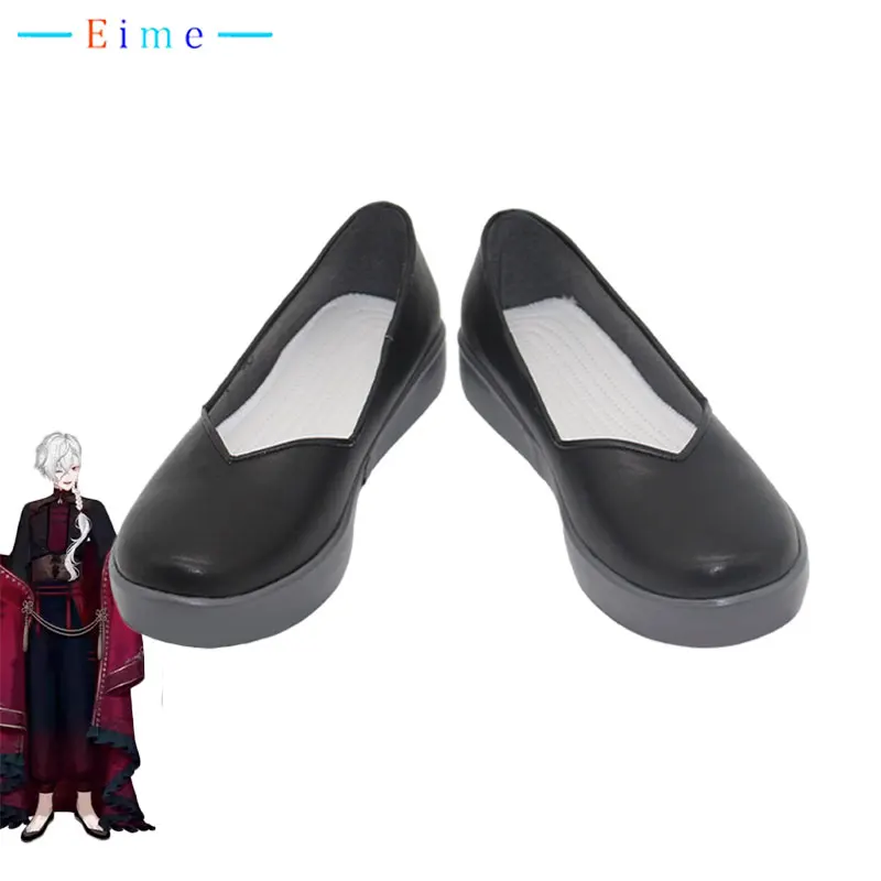 Kuzuha Cosplay Shoes Vtuber Cosplay Props PU  Leather Shoes Halloween Carnival Boots Custom Made