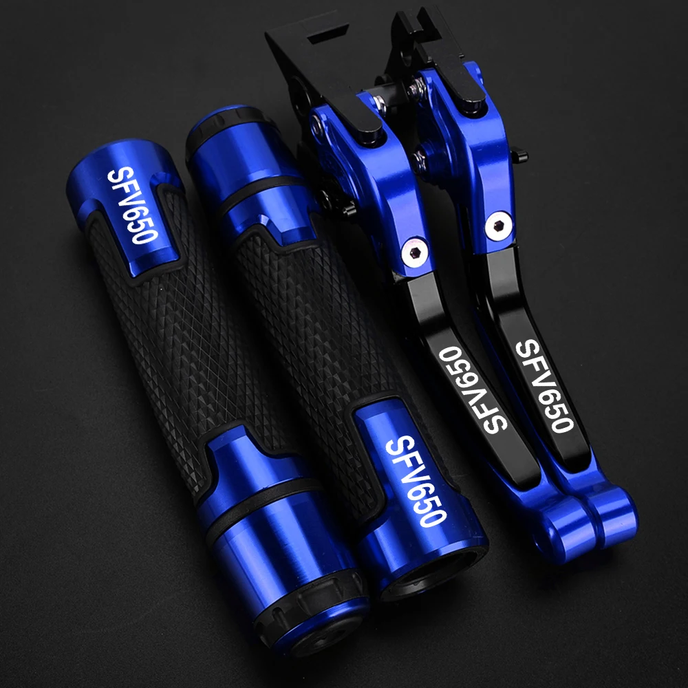 

Motorcycle FOR SUZUKI SFV650 SFV 650 GLADIUS 2009-2016 2015 Folding Adjustable Brake Clutch Levers Handlebar Handle bar grips