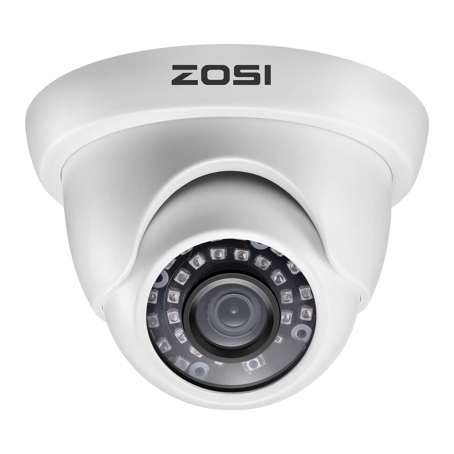 2MP 1080P 4 IN 1 AHD TVI CVI CVBS Bullet CCTV Camera,3.6mm 90° Wide Angle,24m IR Night Vision,IP66 Waterproof Analog Coaxial Sec