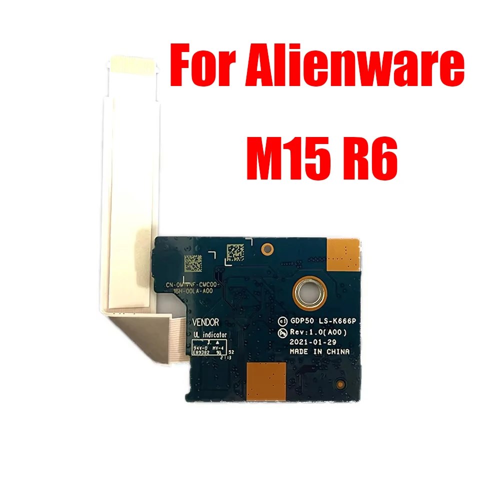 Junction Keyboard Controller Board With Cable For Alienware M15 R6 01J7TX 1J7TX 0M1VNF M1VNF GDP50 LS-K666P 016Y4V 16Y4V