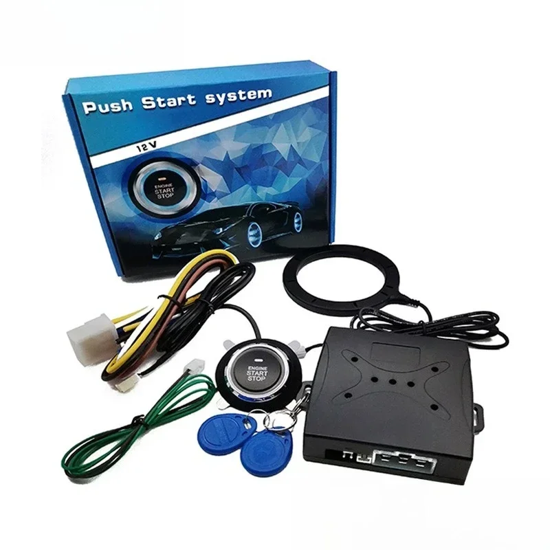 

Надежное универсальное противоугонное устройство для автомобиля и фургона с RFID-датчиком, модифицированной темной блокировкой, системой запуска одной кнопкой и сигнализацией