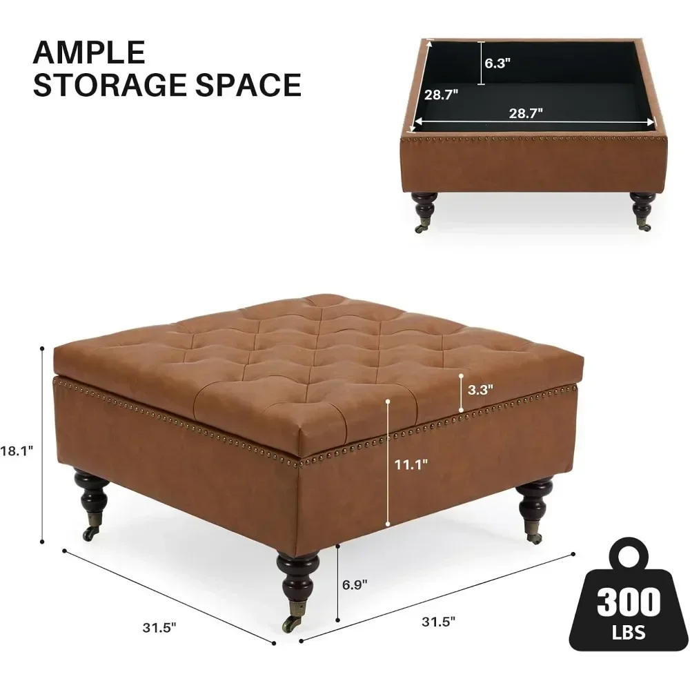 Coffee Table High Quality Reinforced Frame Sturdy Construction Durable Build Smooth Surface Easy Installation Modern Design