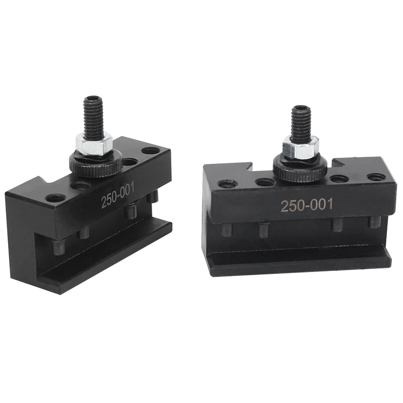 

Facing Tool Holder 2-Piece Set 250 - 001 0Xa Quick Change Tool Turning Tool Holder Steel Material 1 # Bracket