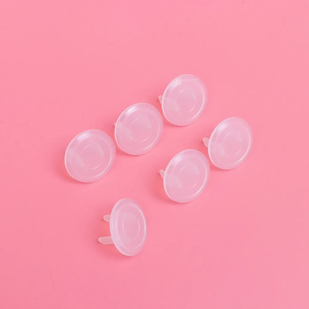 

20Pcs Safety Socket Cover Transparent Socket Protective Outlet Guard Baby Proof Child Safe Electrical Shock Prevention