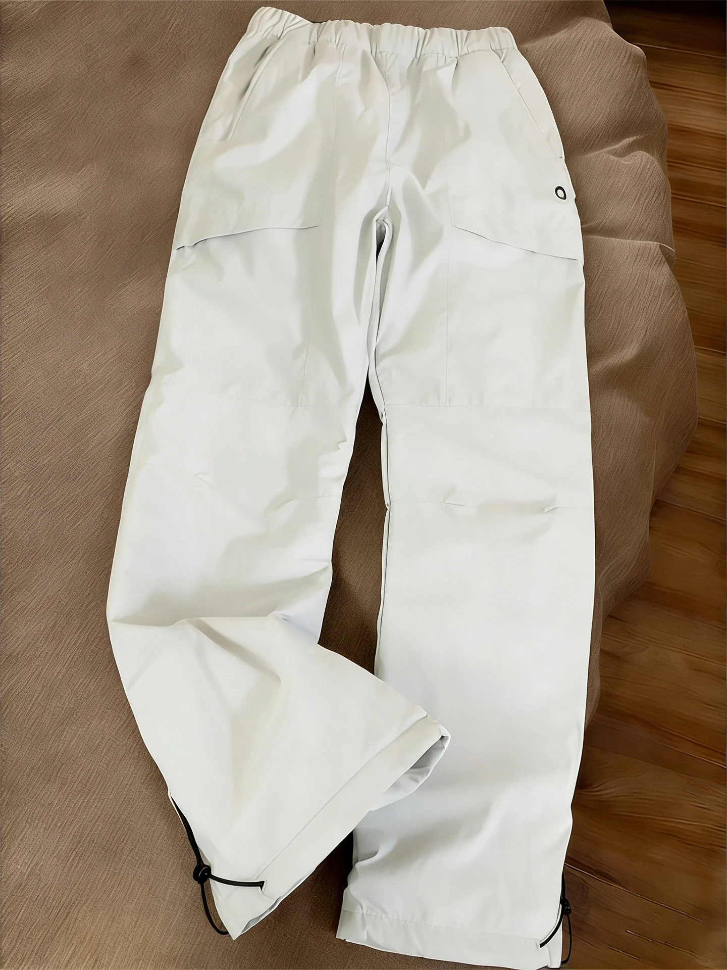 

Thiened Fce Winter Skiing Pants Men Women Outdoor Windproof Trousers Mountain Climbing Workwear Straight Leg l Waist