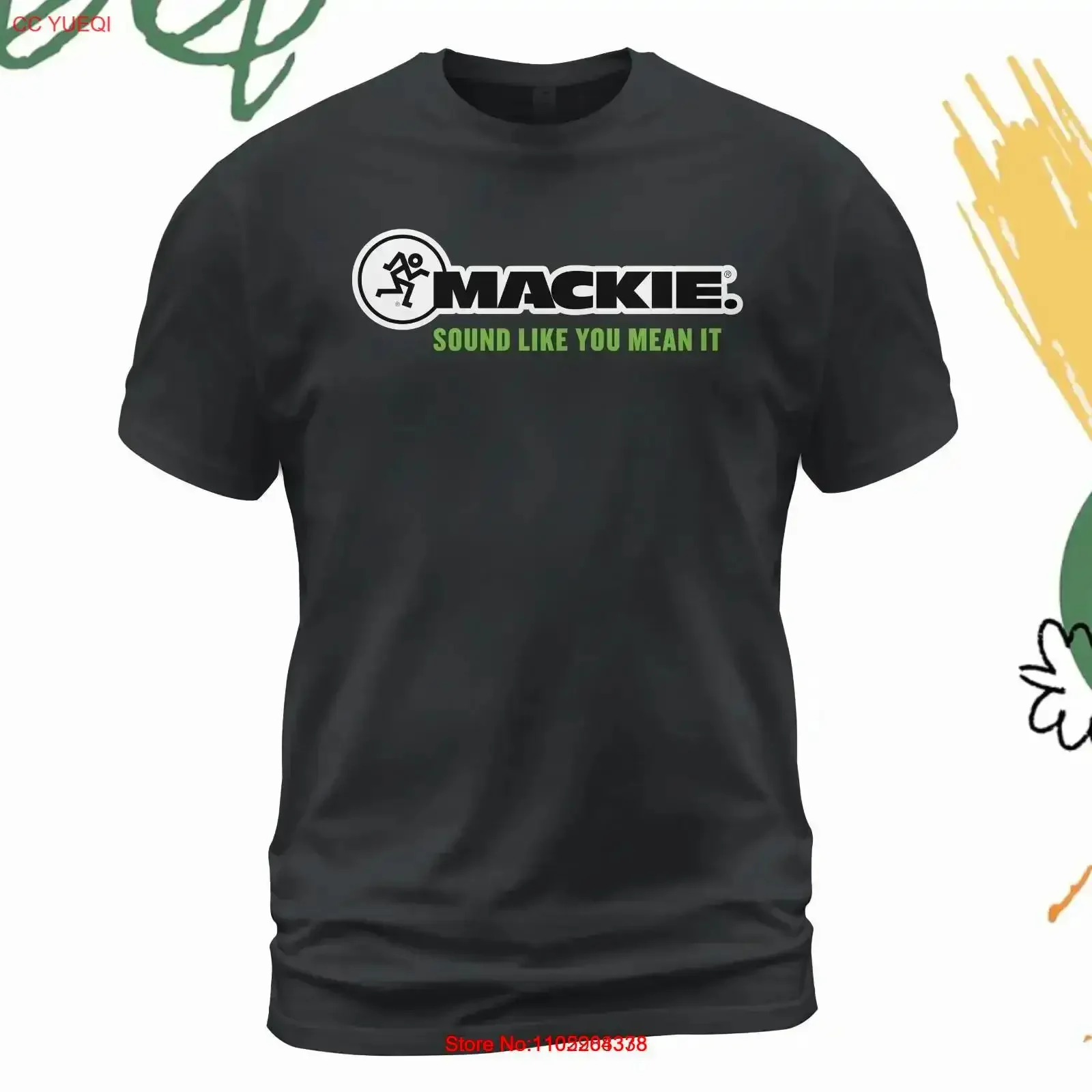 Mackie som como você significa logotipo t camisa tamanho s 5xl feito nos eua vintage lavado moda casual esticado homme vintage lavado