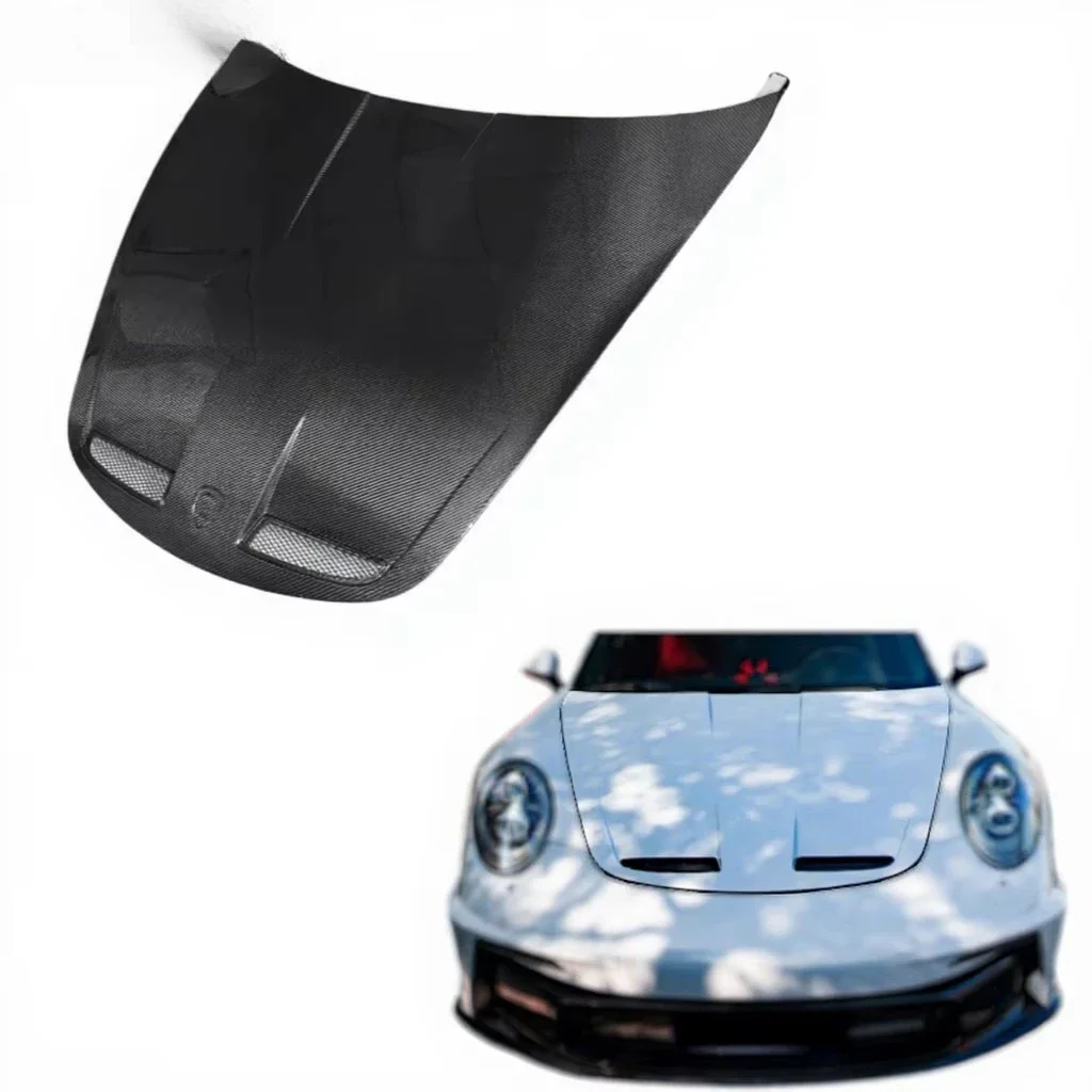 

High-Quality Carbon Fiber GT3-Style Replacement Hood Suitable for 911 (991/997)