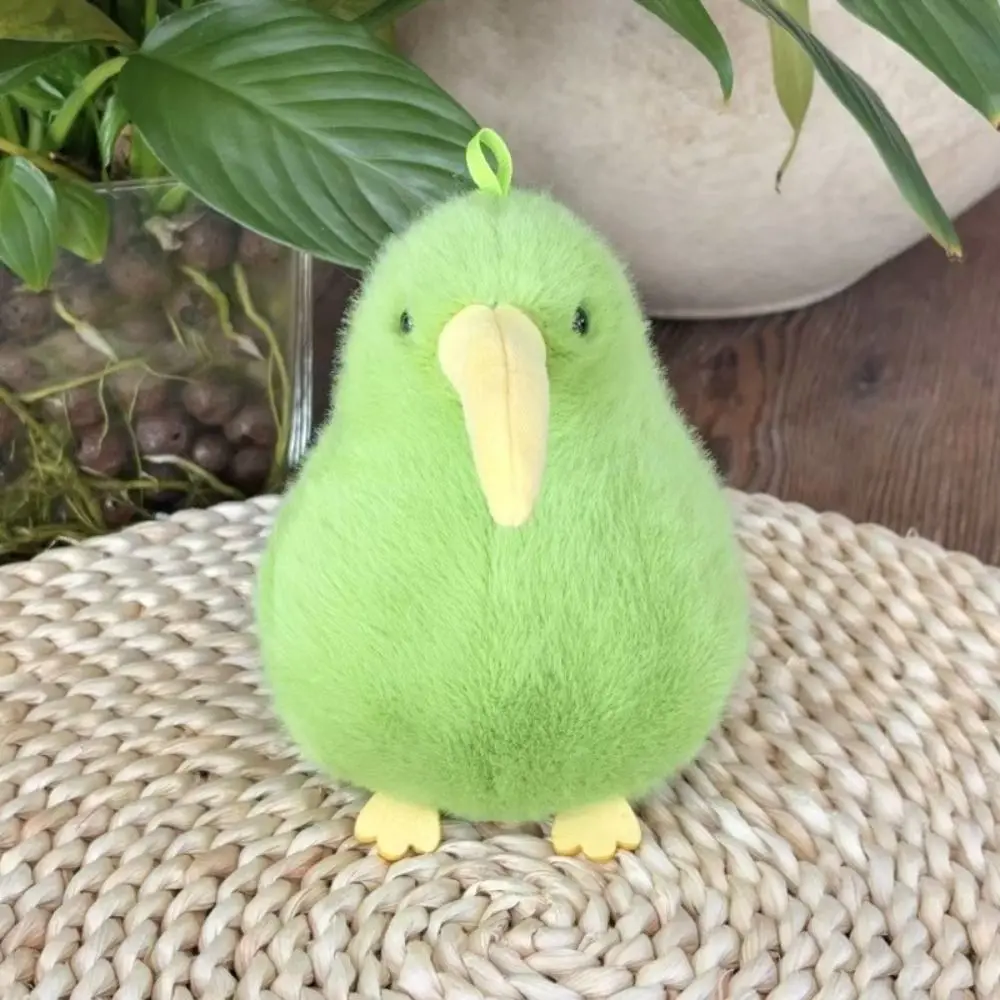 PP Katoen Cartoon Vogels Collectie Pluizige Elf Vogel Sleutelhanger Hangende Ornamenten Dieren Vogels Tas Hanger Sieraden Accessoires