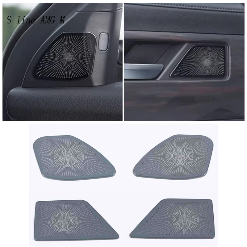 

Для Haval H6 Guo chao 2021-2025 Стайлинг автомобиля передняя дверь стояк динамик звуковой сигнал приборная панель крышка наклейка отделка украшение интерьер