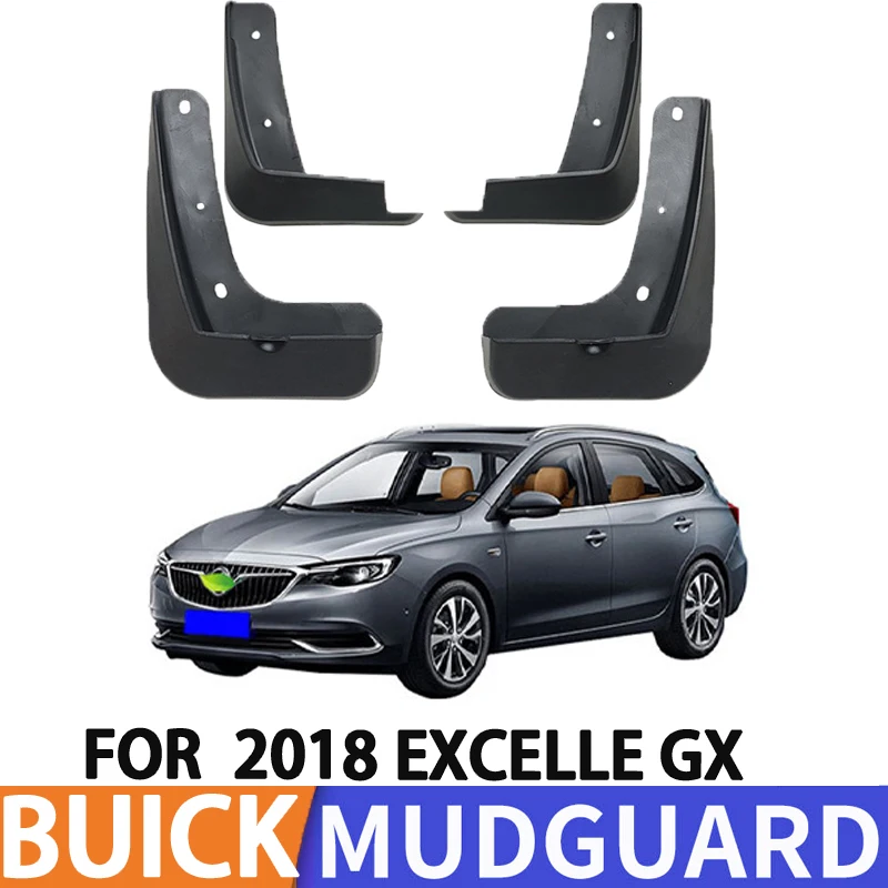 For 2018 Buick Yulang BUICK EXCELLE GX Car Tire Fender Splash Guard Front and Rear Wheel Fenders 4pcs